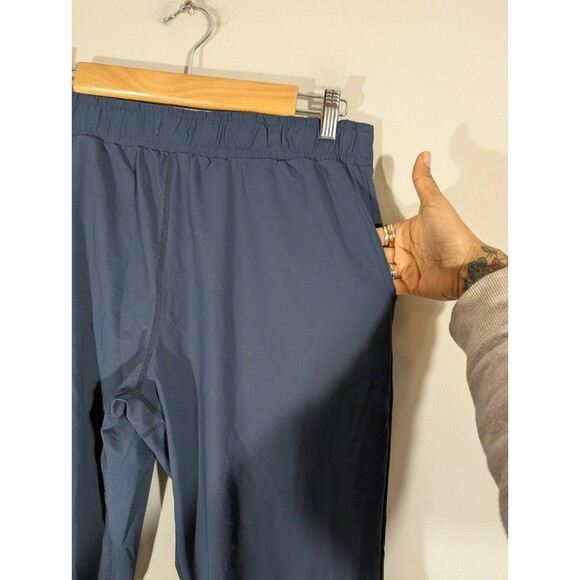 Zyia Women Navy Pull On Athletic Joggers Pants Sz M Outdoor Gorpcore Lightweight - Picture 3 of 9